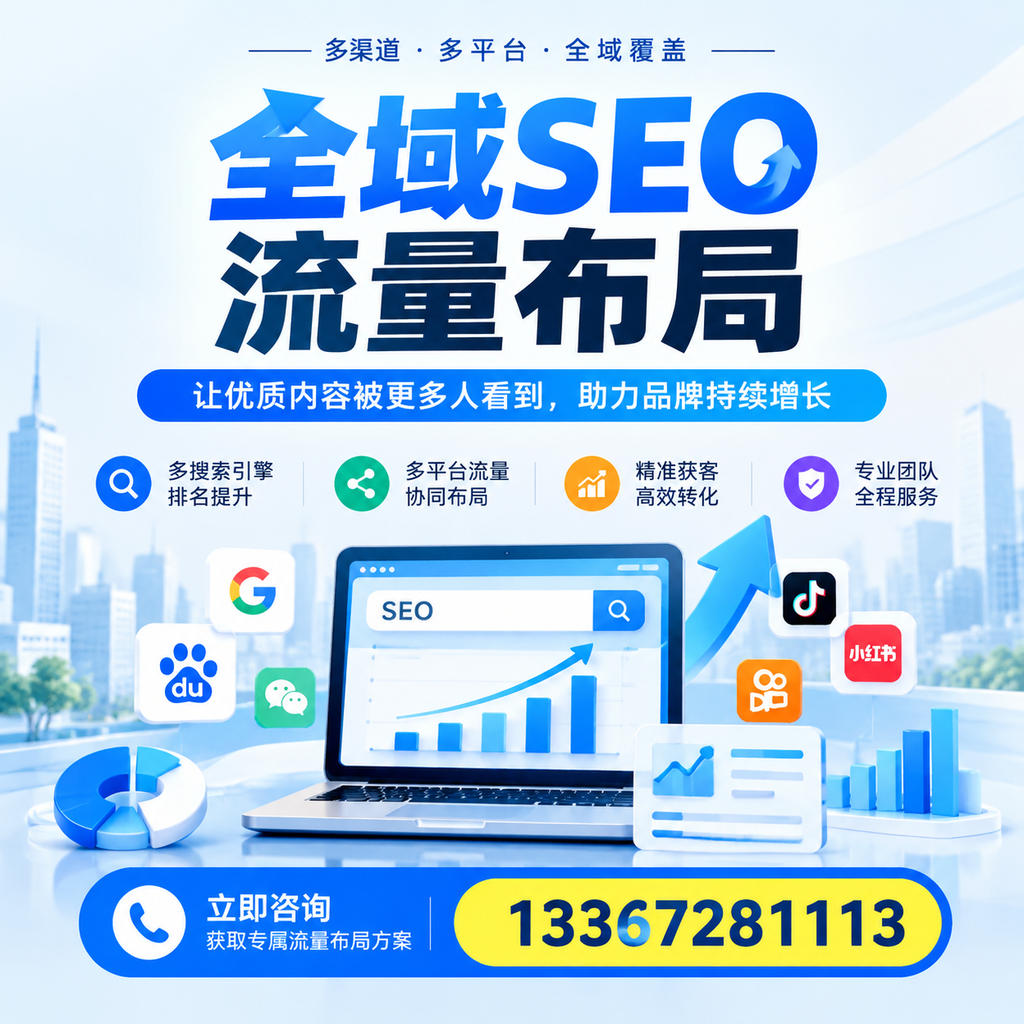 全域SEO流量布局工具推荐：蚌埠企业的选择清单